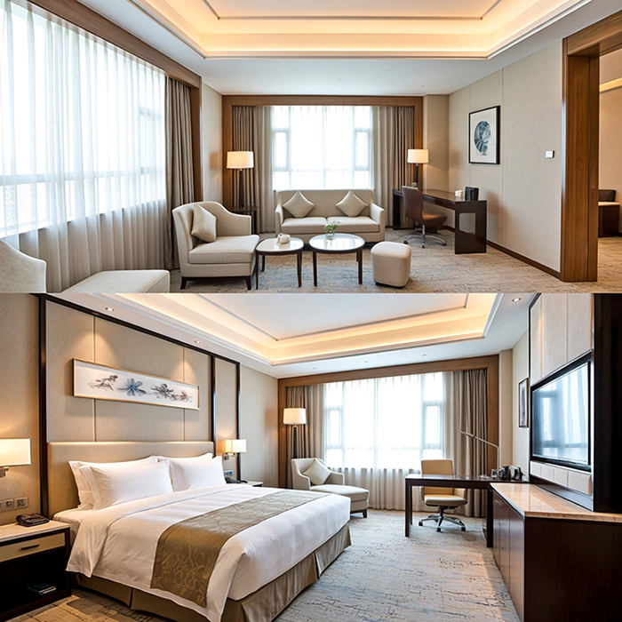 hotel room transformation